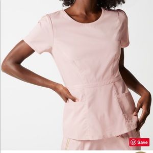 Jaanuu Scrub Set - XS - Blushing Pink